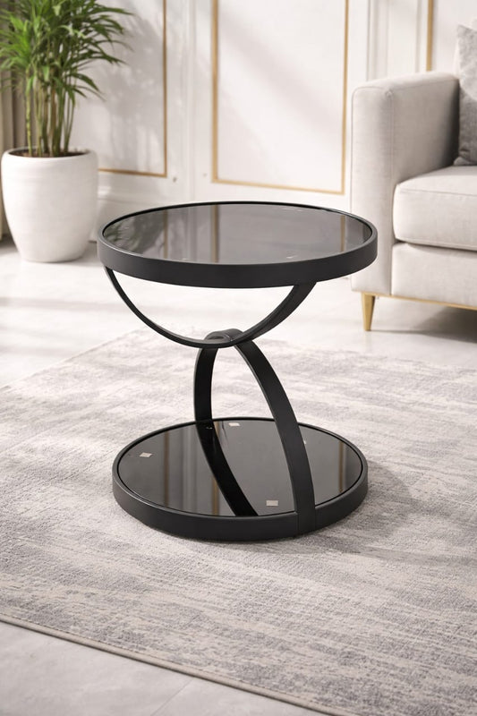 Side stool (All black)