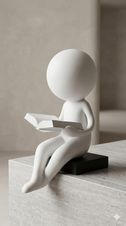 Reading boy decor BR005