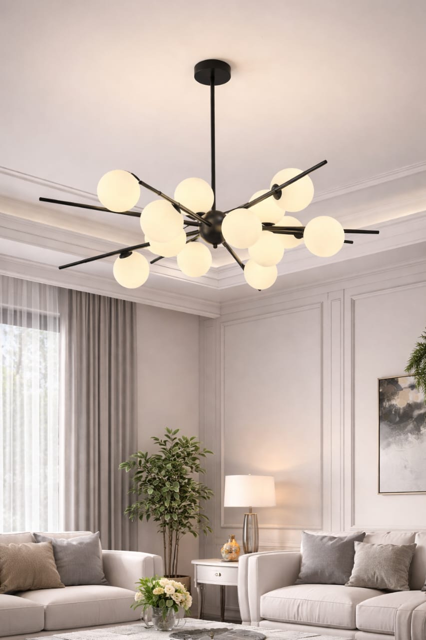 Bubble chandelier