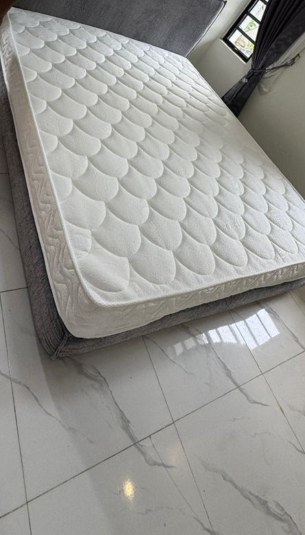 Boneless bedframe and mattress (6 by 7ft)