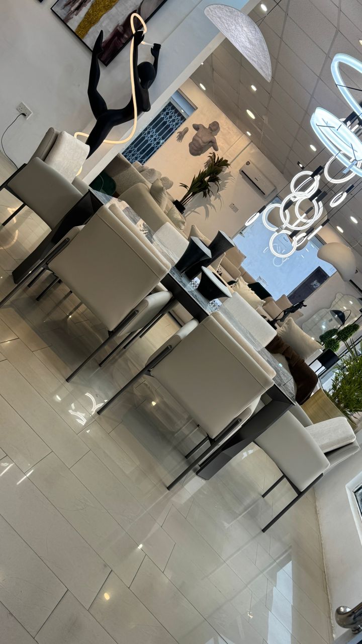 6 seater cream odogwu dining set