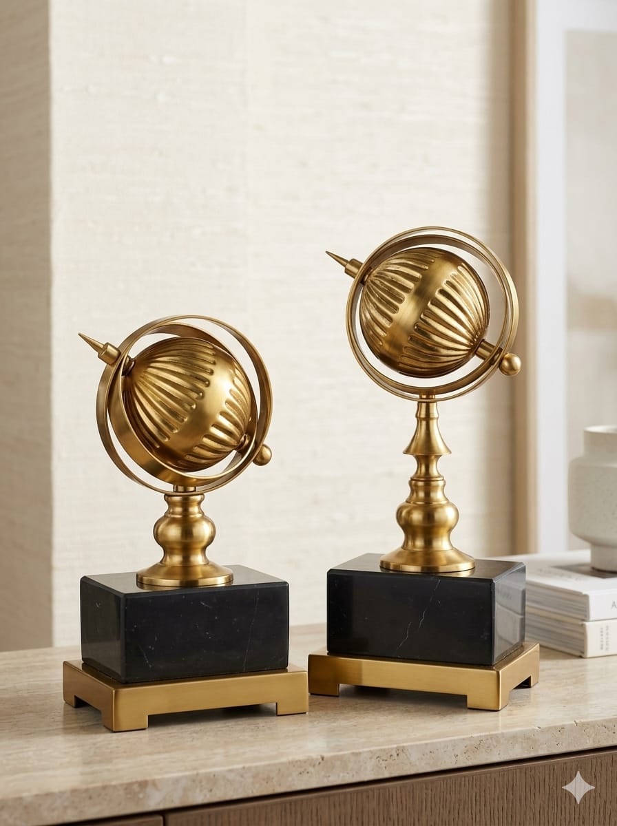 Pointy Globe decor G001