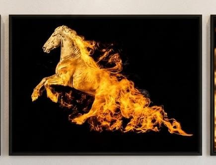 E4 80 by 120cm plain Frame