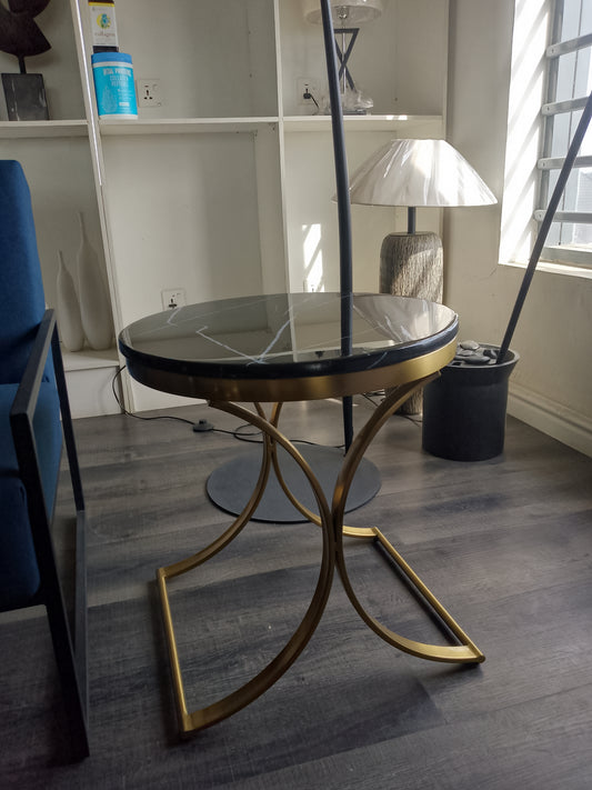 Side stool marble top