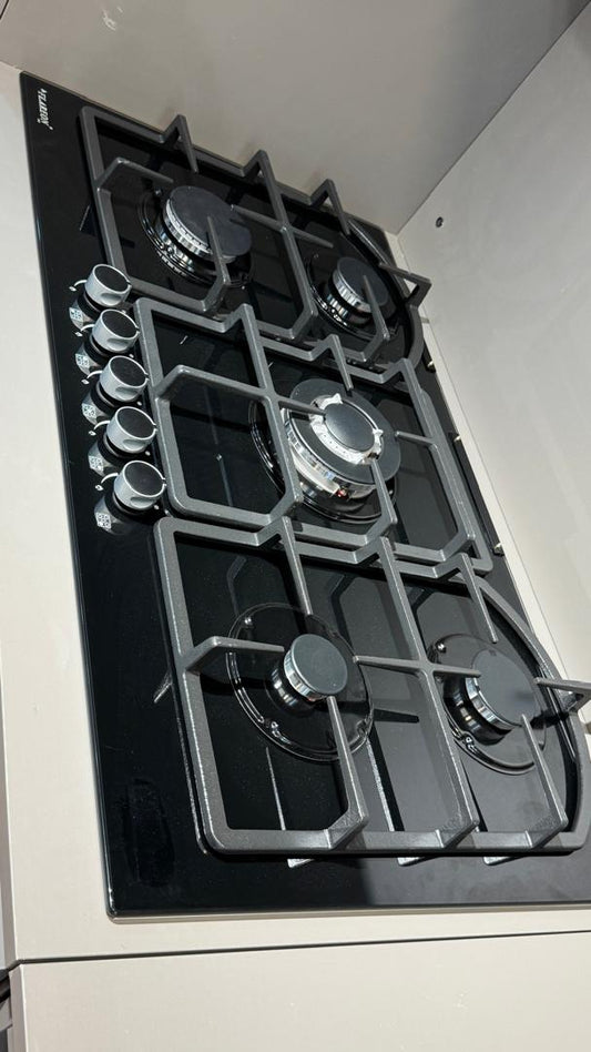 Premium inbuilt 5 burner Gas Cooker