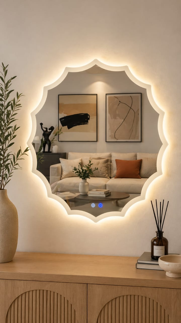 LED Mirror (Star shape)
