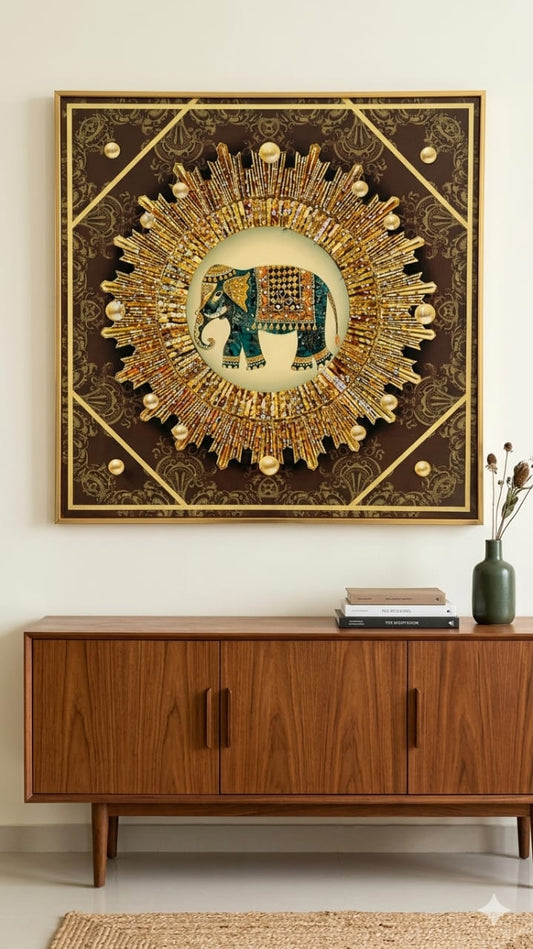 70 by 70cm crystal frame