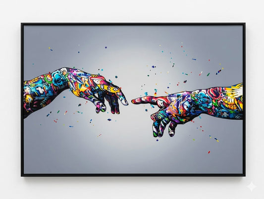 H3 60 by 80cm plain frame