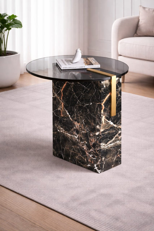 Side stool (Marble Base)