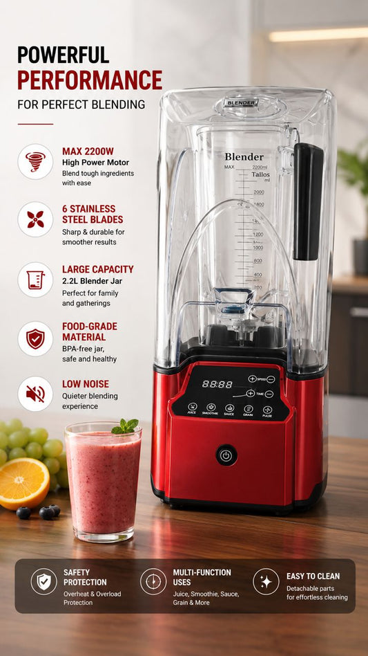 Heavy duty commercial Blender