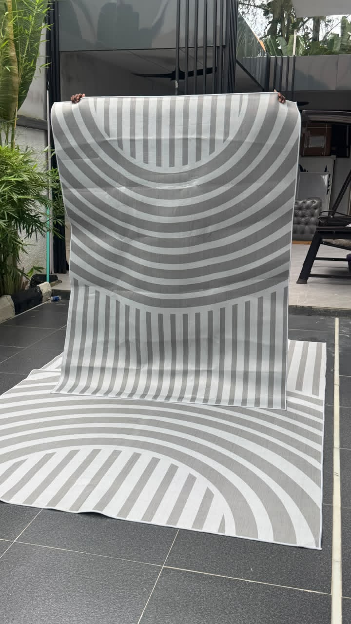 Fiber rug