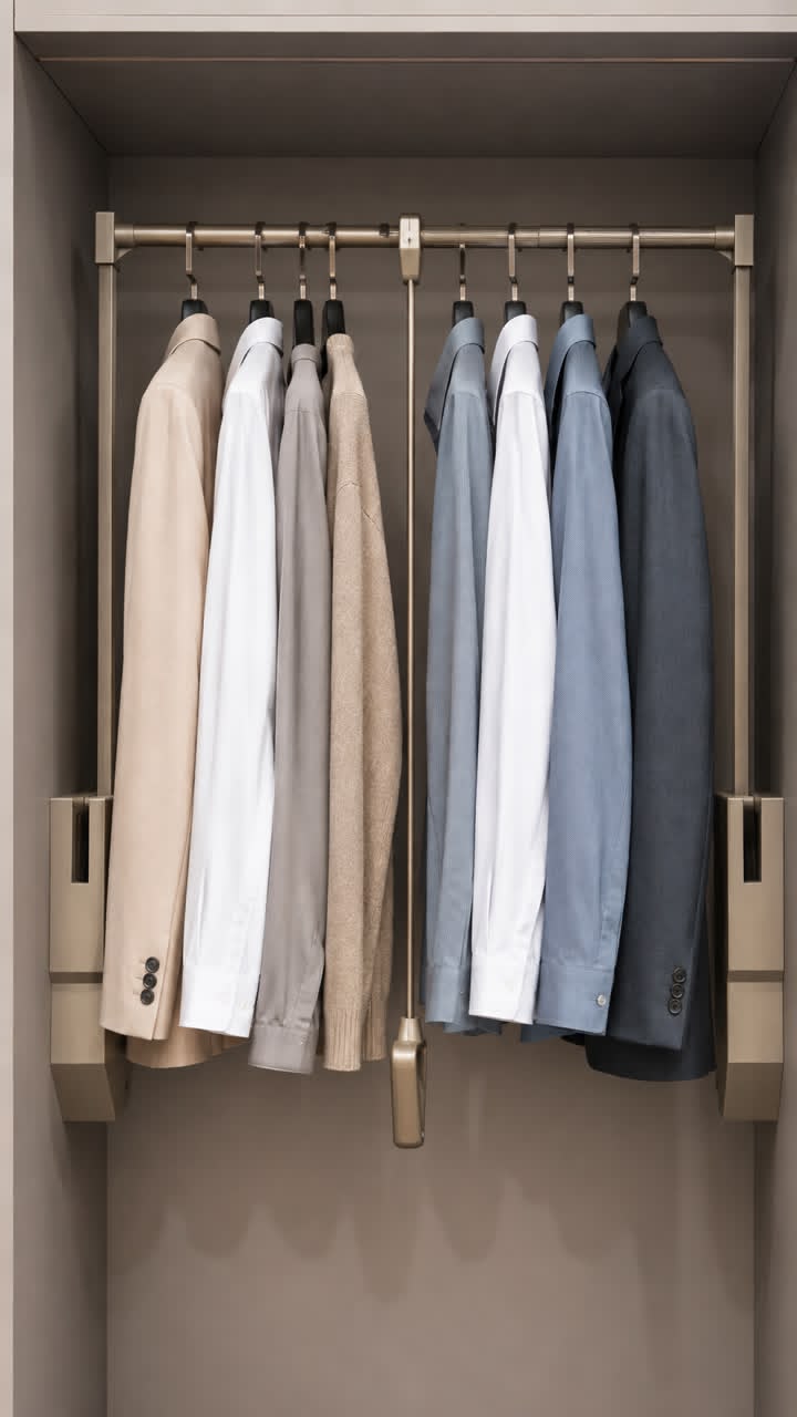 Manual cloth lift/Hanger