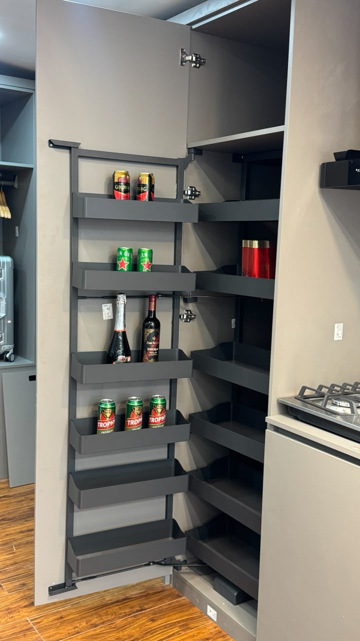 6 layer lateral pantry