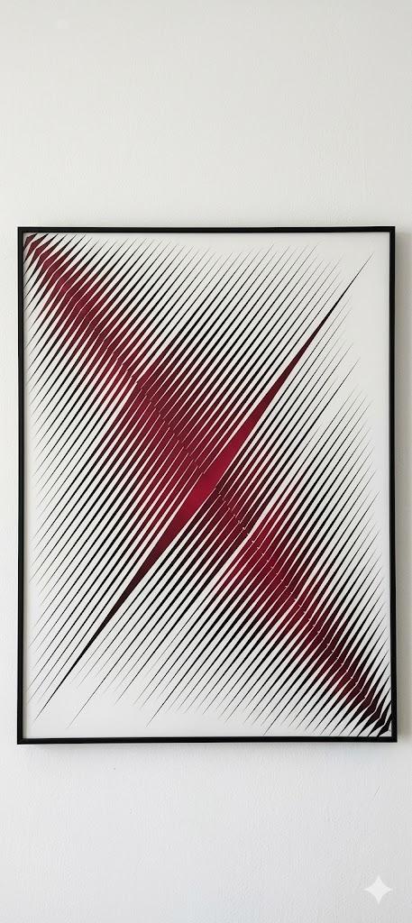 W2 60 by 80cm plain frame