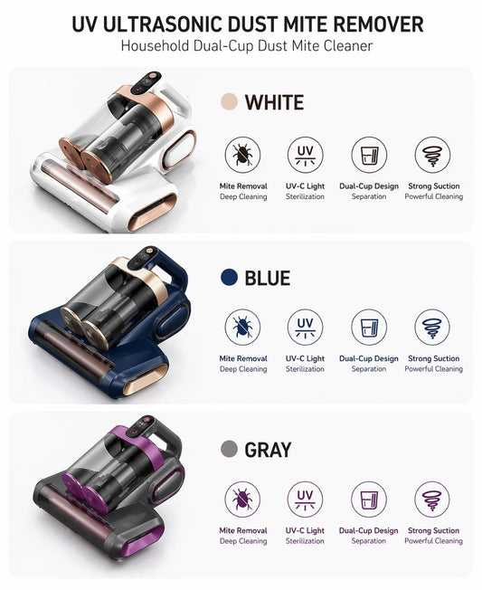 UV ultrasonic dust mite remover