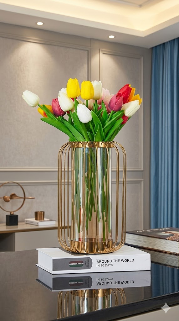 Luxury glass Vase HP0001