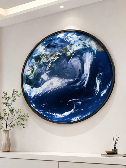 Round LED frame