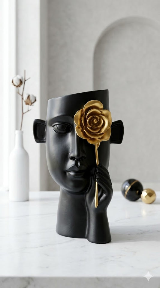 Face vase decor(Small)