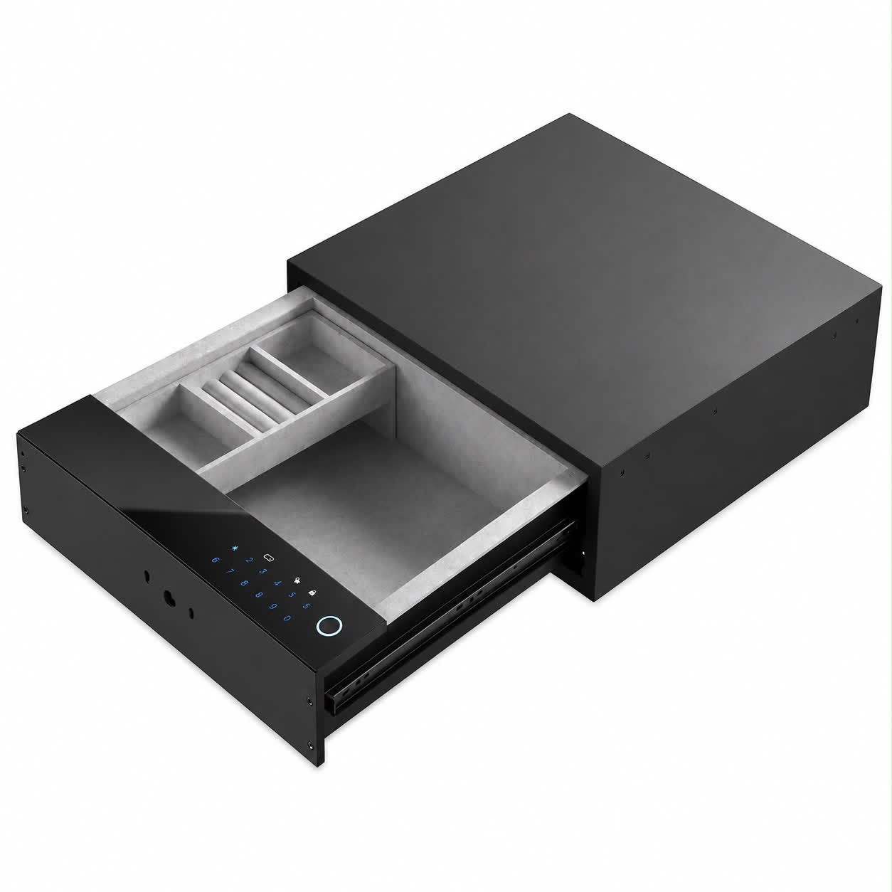 80cm built in fingerprint safety box