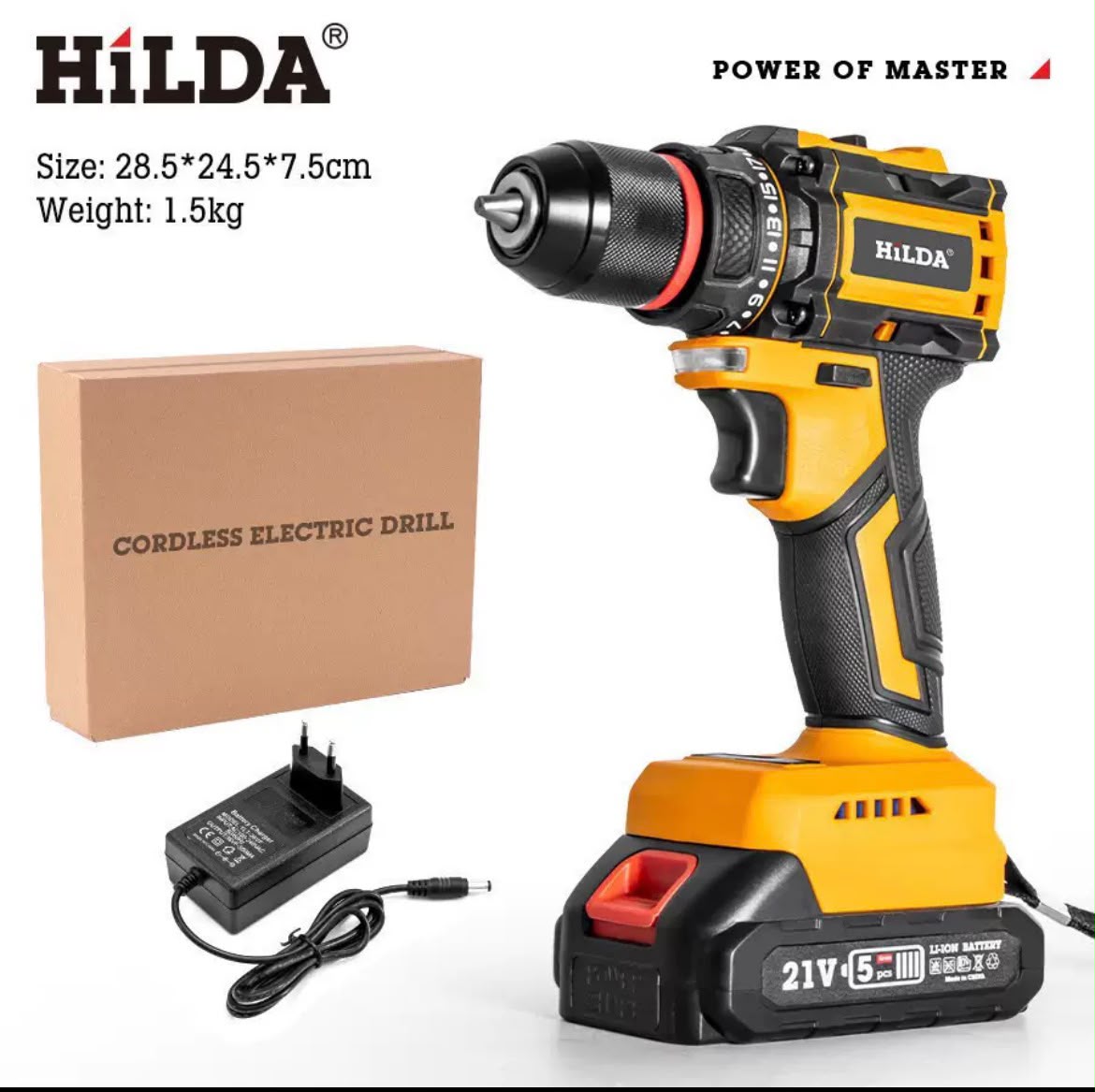 Electric screwdriver drill