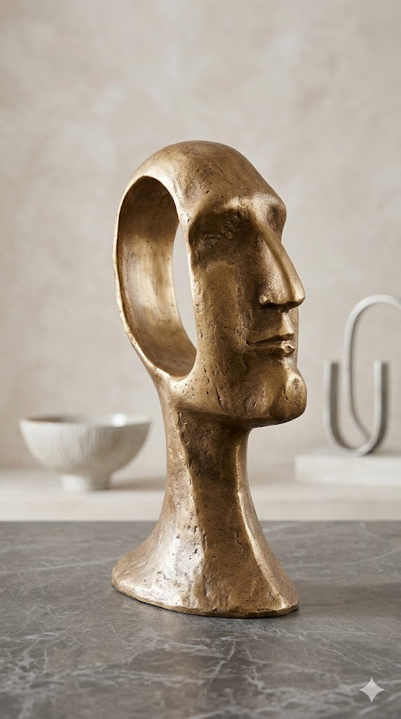 Luxury head figurines D2515A