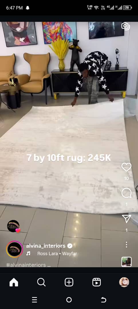 7 by 10ft rug