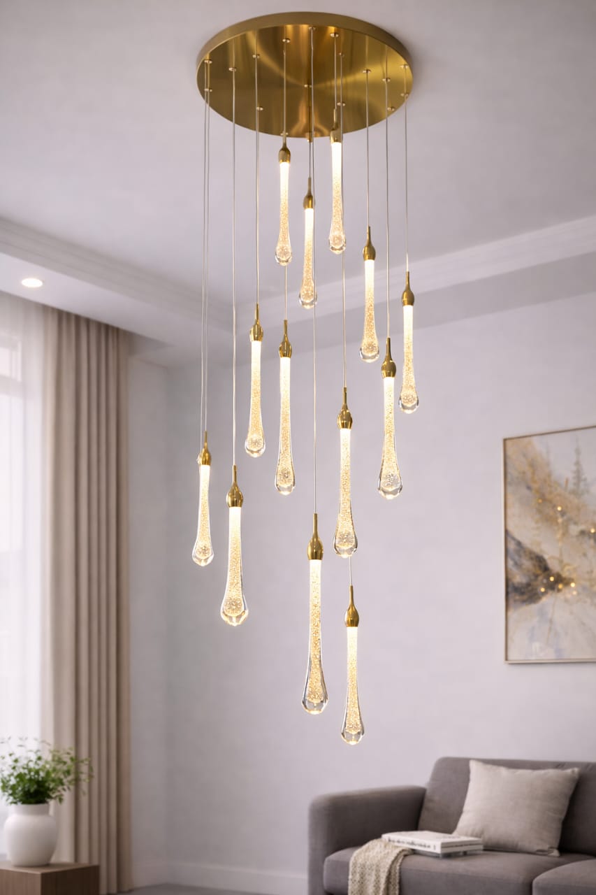 Raindrops chandelier
