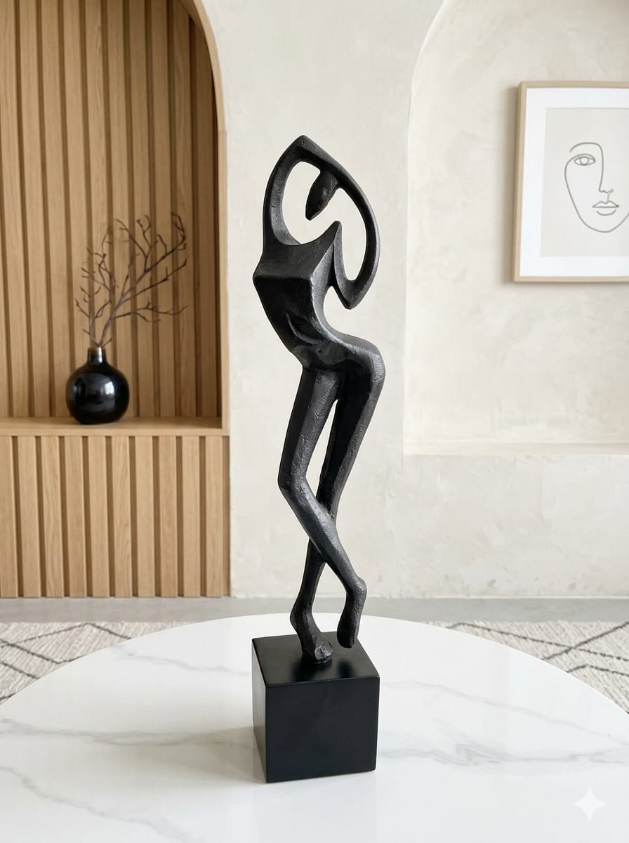 luxury girl figurine decor D2666