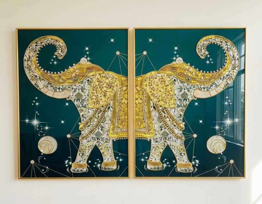 60 by 80cm crystal frame (Dark shade)