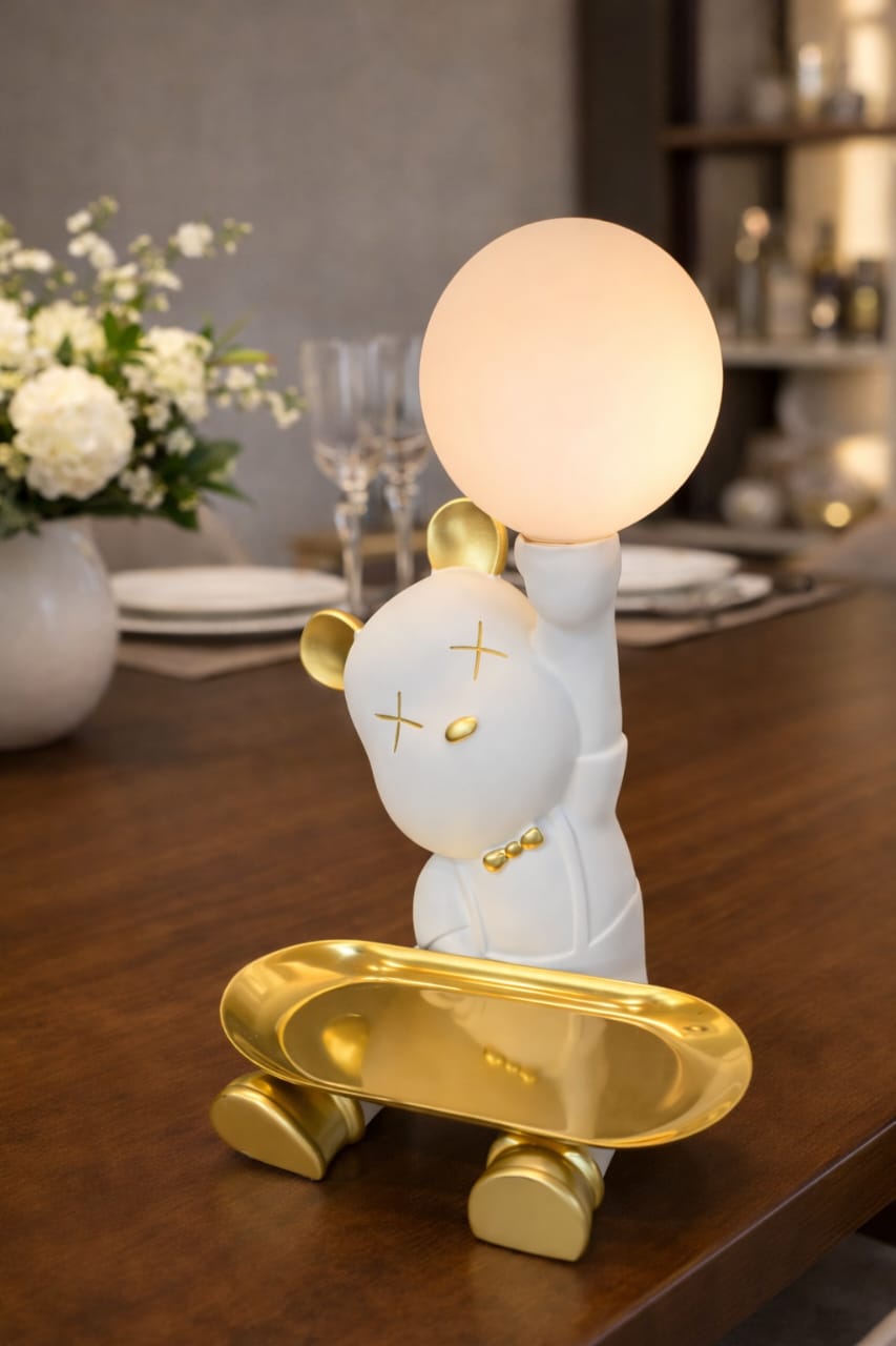 Teddy bed lamp