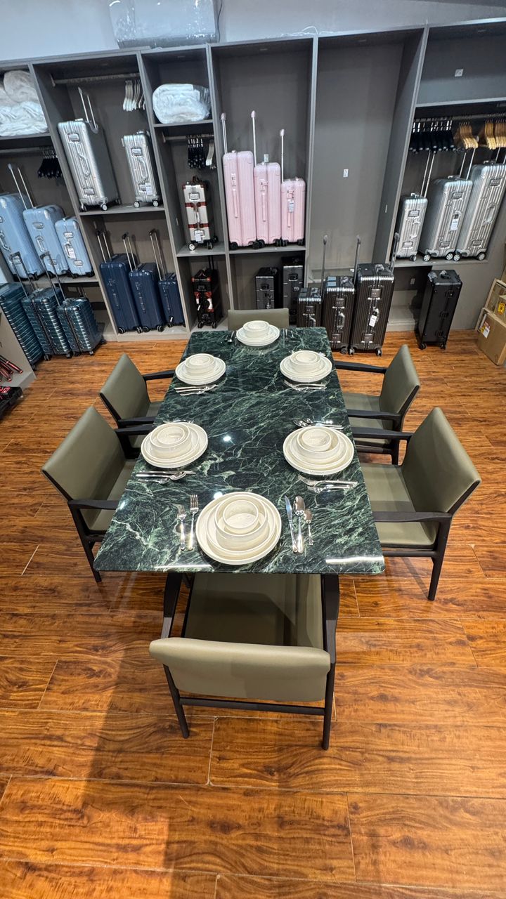 6 seater dining table