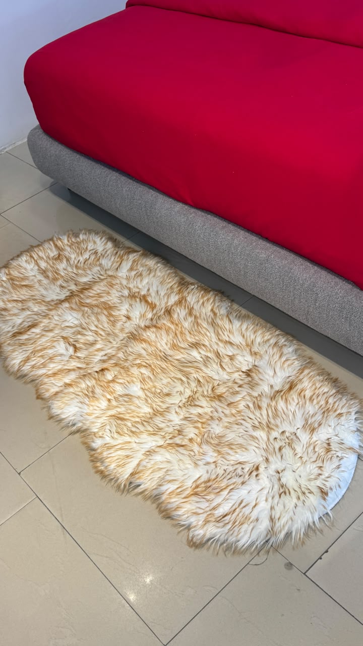 Fur rug