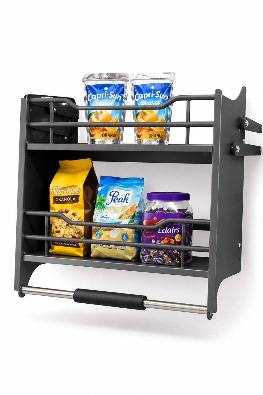 Kitchen Elevator pull down storage basket (wire design)