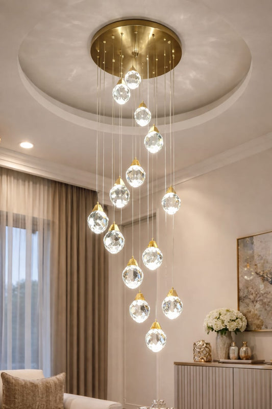 Crystal chandelier