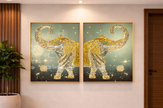 60 by 80cm crystal frame