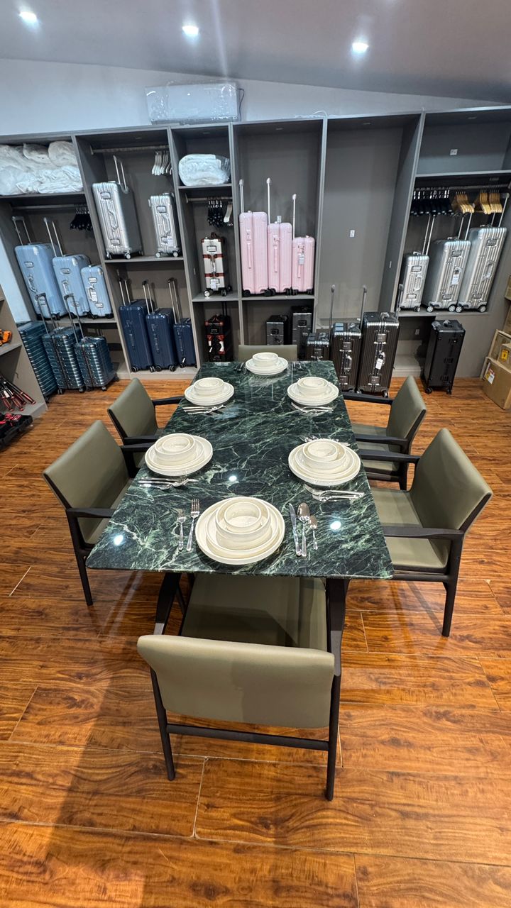 6 seater dining table