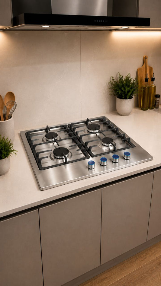 4 burner gas cooker