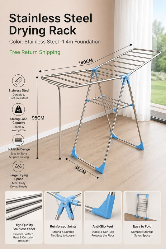 Stainless steel drying rack