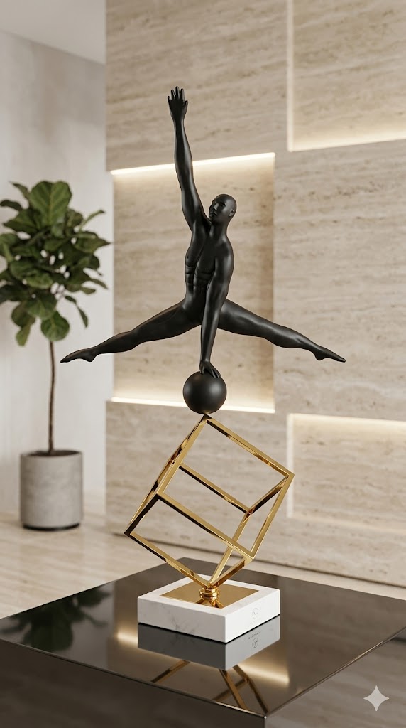 Gymnastics figurine decor MS02
