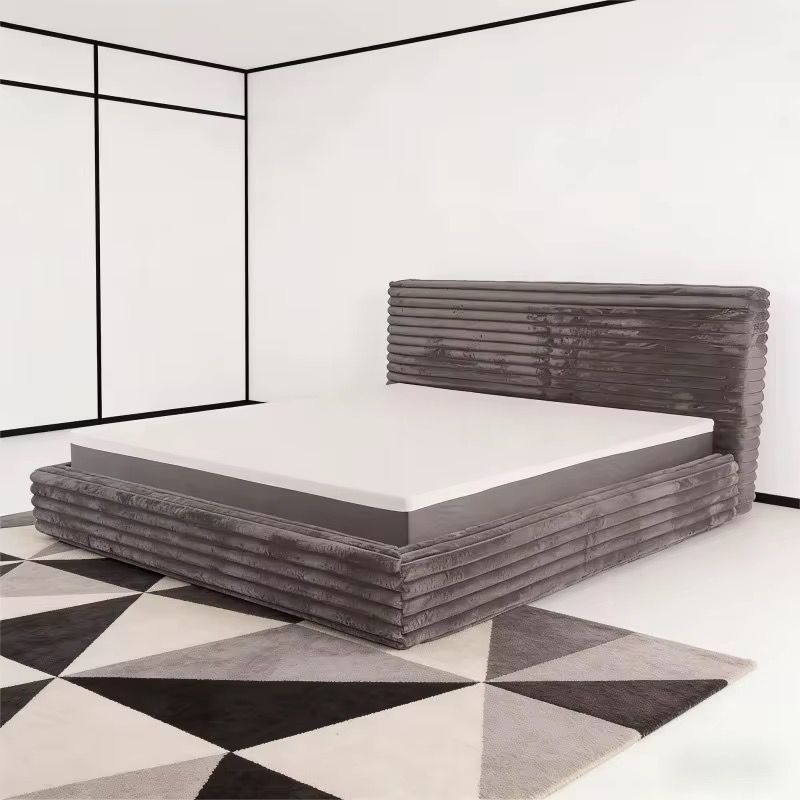 Boneless bedframe and mattress ( 6 by 7ft)