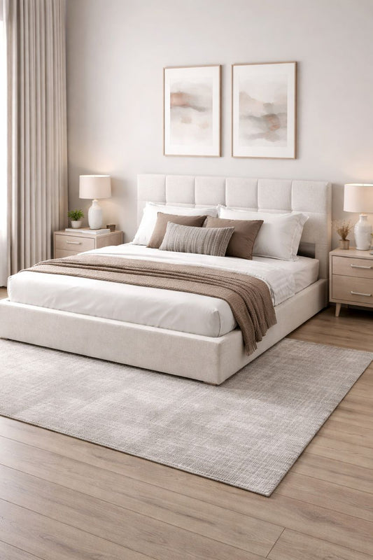 Boneless bedframe and mattress( 6 by 7ft)