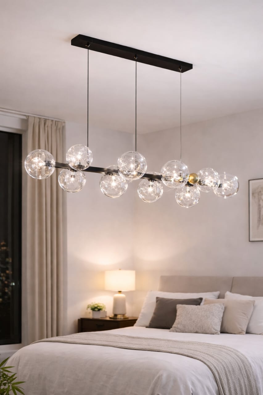 Fairy lights chandelier